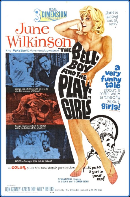 The Bellboy And The PlayGirls (1962) 720p BluRay YTS