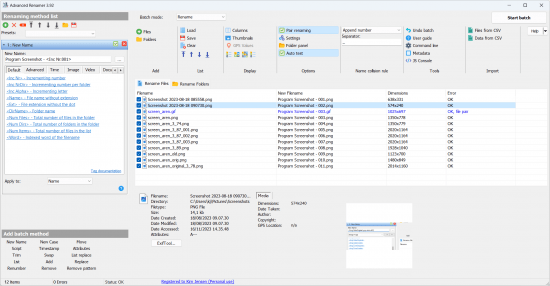 Advanced Renamer Commercial 3.95 Preview 4 Multilingual