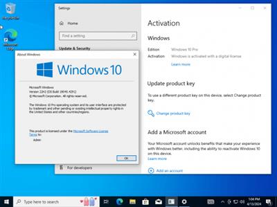 Windows 10 22H2 build 19045.4291 AIO 16in1 With Office 2021 Pro Plus Multilingual Preactivated April  2024