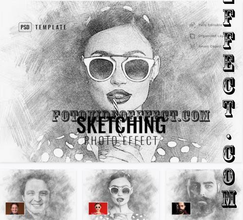 Sketching Photo Effect - YAFHW4A