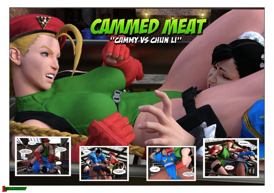 Labyssitory – Cammed Meat – Chun Li vs Cammy White 3D Porn Comic