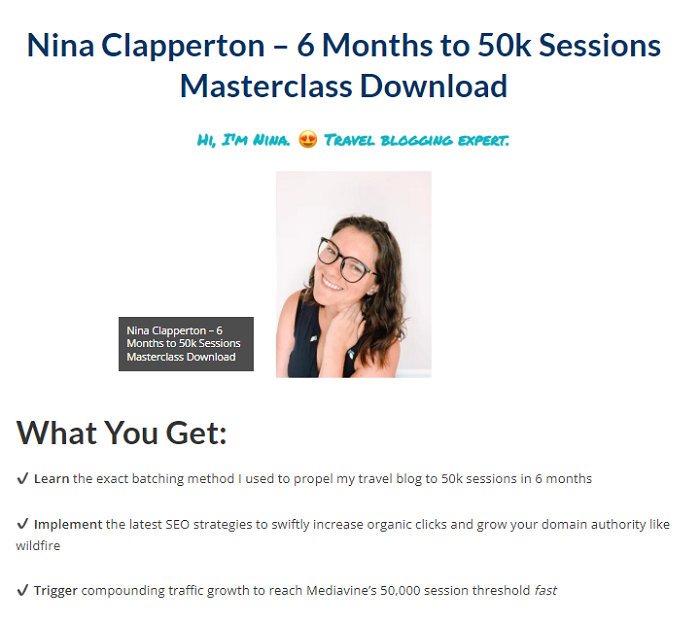 Nina Clapperton – 6 Months to 50k Sessions Masterclass Download 2024