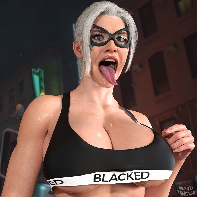 Nord Fantasy - Black Cat - Spider-Man 3D Porn Comic
