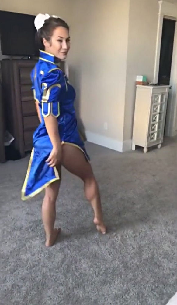 Eva Lovia Chun Li Cosplay Sex Tape Video Leaked