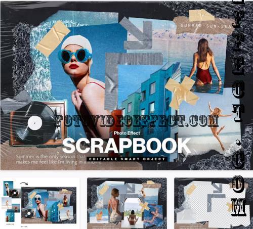 Scrapbook Photo Collage Template - YMJQWBP