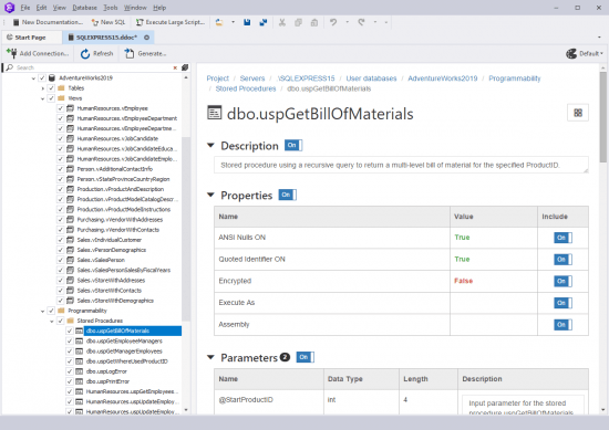 Devart dbForge Documenter for SQL Server 1.8.2