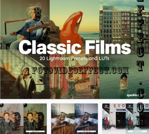 20 Classic Films Lightroom Presets LUTs - 92499803