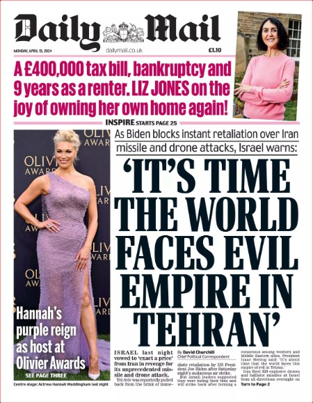 Daily Mail - April 15 2024
