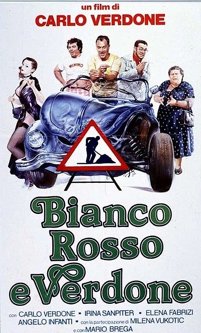 Белый, красный и зеленый / Bianco, rosso e Verdone (1981) DVDRip