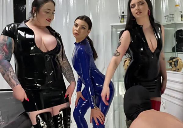 FCHDommes - Latex Shining For 3 Amazing Dommes - [Clips4Sale] (FullHD 1080p)