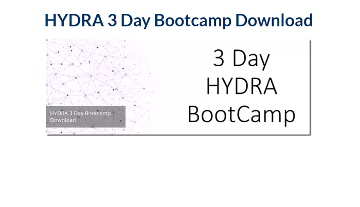 HYDRA 3 Day Bootcamp Download 2024