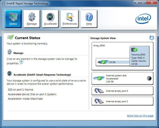 Intel Rapid Storage Technology (RST) 20.0.0.1038.3