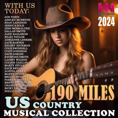 VA - 190 Miles US Country (2024) (MP3)