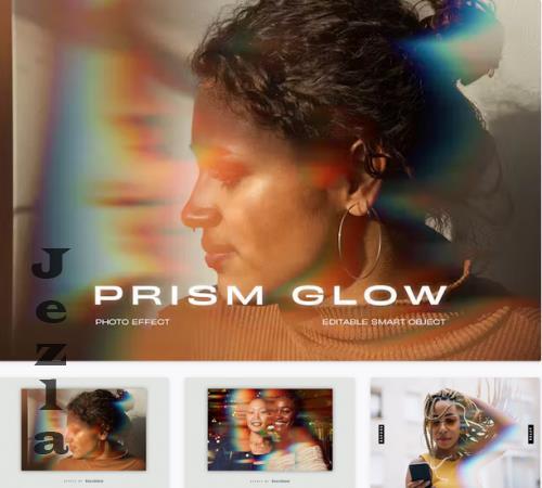 Prism Glow PSD Photo Effect - WYWPTTJ