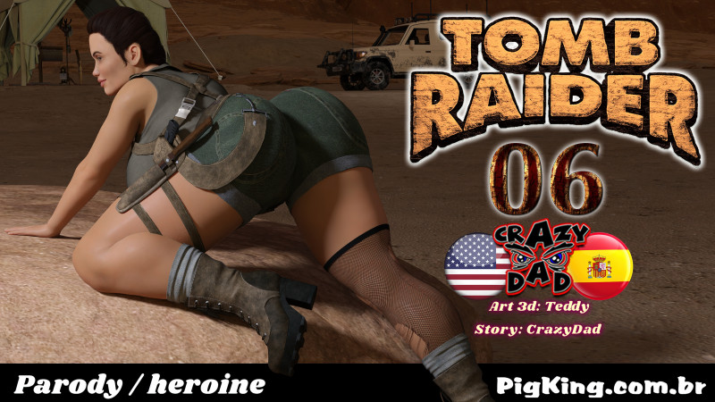 CrazyDad3D - Tomb Raider 6 3D Porn Comic