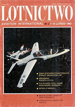 Lotnictwo Aviation International 1992 Nr 02