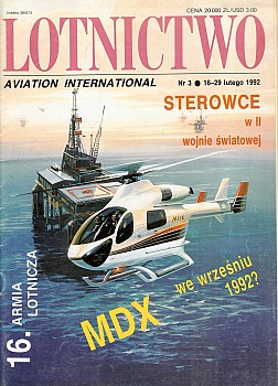 Lotnictwo Aviation International 1992 Nr 03