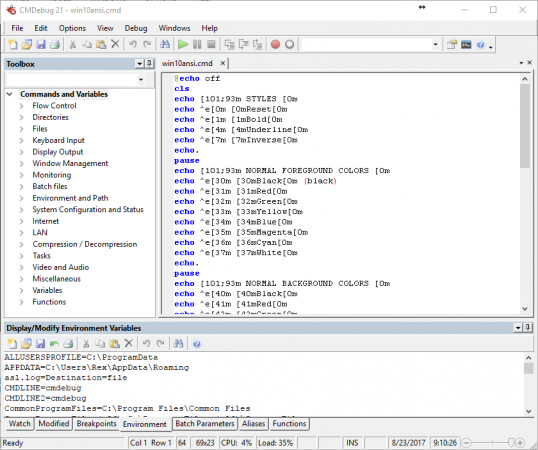 JP Software CMDebug 32.10.21 (x64) Multilingual