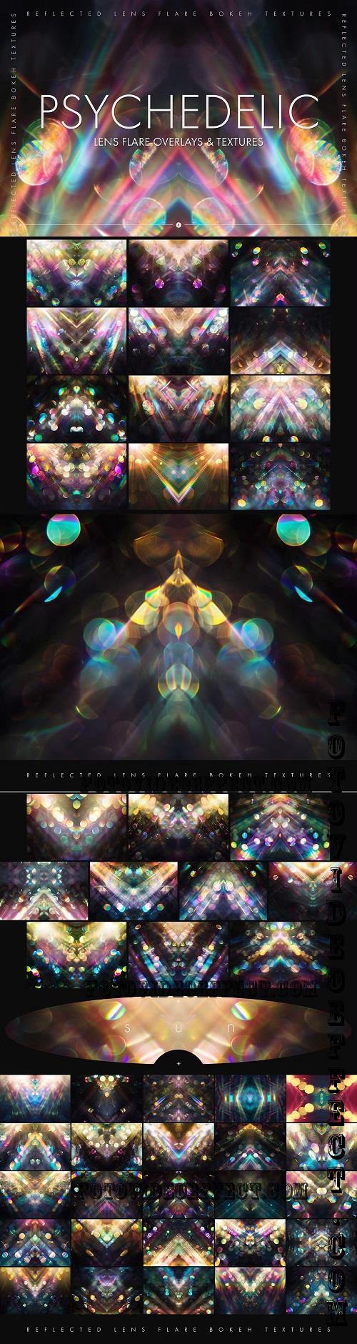 Psychedelic Lens Flare Textures - 92474071