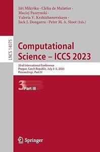 Computational Science – ICCS 2023 23rd International Conference, Part III