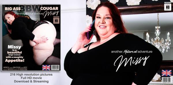 Missy (EU) (39) - British masturbating Missy is a BBW cougar with a big ass who loves to masturbate  Watch XXX Online FullHD