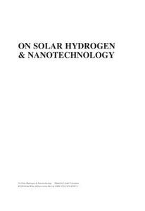 On Solar Hydrogen & Nanotechnology