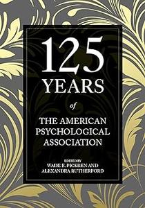 125 Years of the American Psychological Association