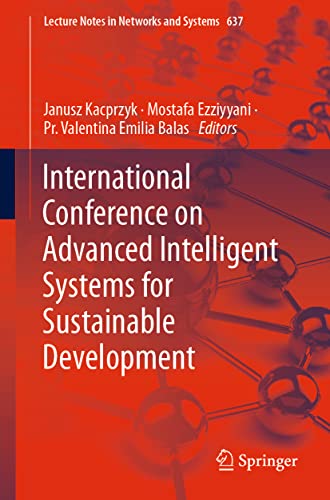 International Conference on Advanced Intelligent Systems for Sustainable Development (Repost)