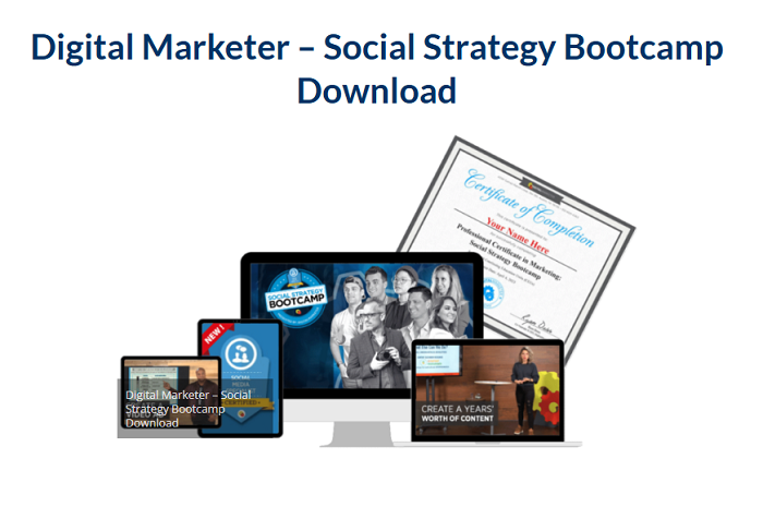 Digital Marketer – Social Strategy Bootcamp Download 2024