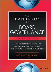 The Handbook of Board Governance, 3rd Edition