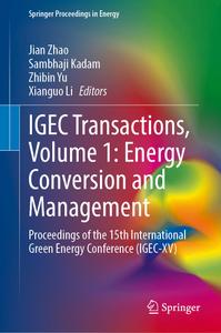 IGEC Transactions, Volume 1 Energy Conversion and Management