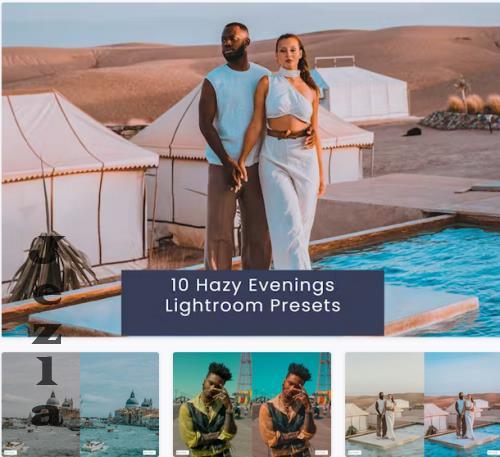 10 Hazy Evenings Lightroom Presets - JKY2J2D