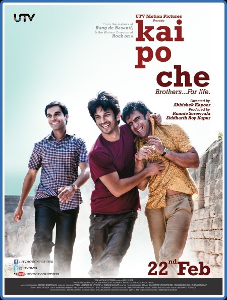 Kai Po Che (2013) Hindi 720p AMZN WEB-DL DD+5 1 H 265-TheBiscuitMan