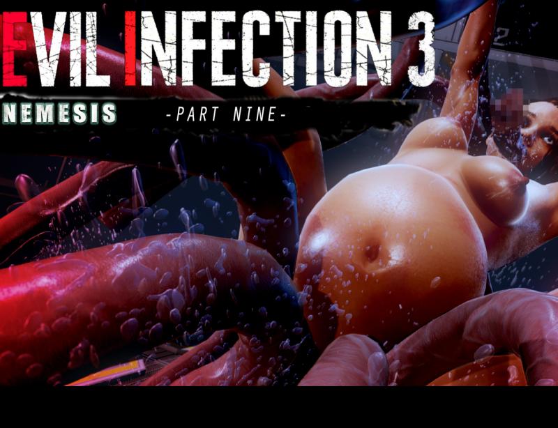Hanzohatori - Evil Infection 3 - Nemesis 09 3D Porn Comic