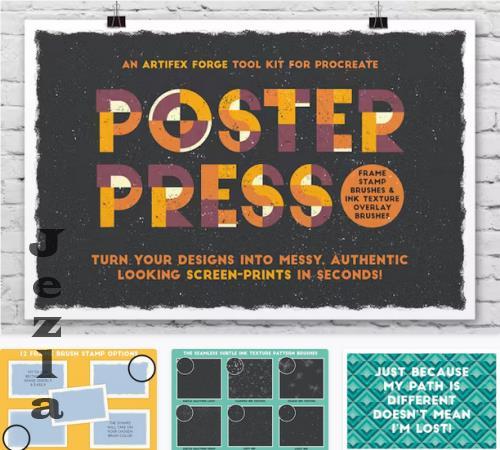 Poster Press – Procreate Screen Print Creator - WN3ZY4H