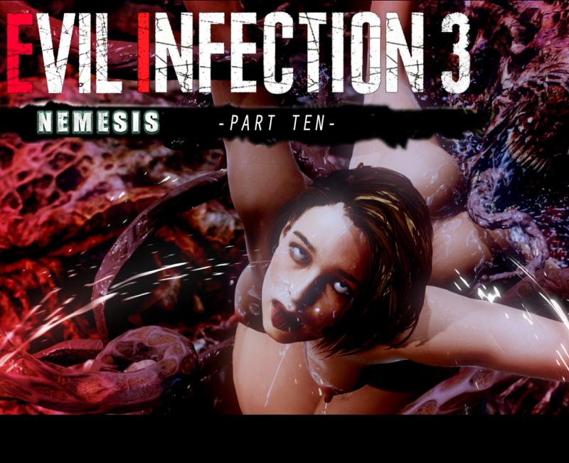 Hanzohatori - Evil Infection 3 - Nemesis 10 3D Porn Comic