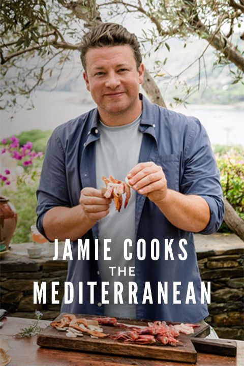 Jamie Oliver nad Morzem Śródziemnym / Jamie Cooks The Mediterranean [SEZON 1 ] PL.1080i.HDTV.H264-B89 / Lektor PL