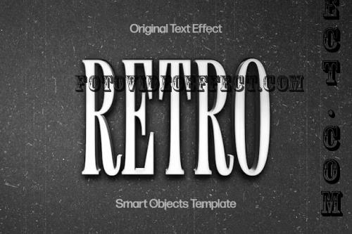 Black & White Movie Text Effect - 92543327
