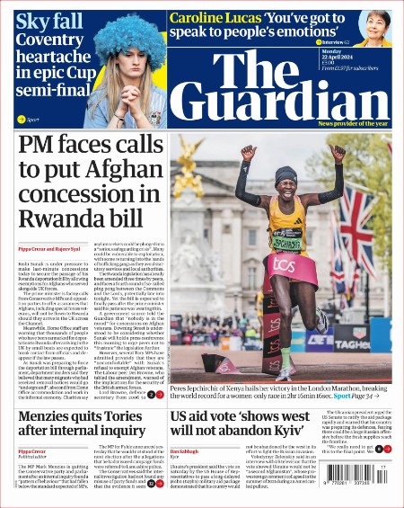 The Guardian - April 22nd