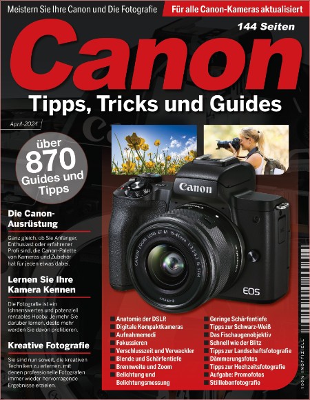 Canon Tipps, Tricks und Guides Magazin April 2024