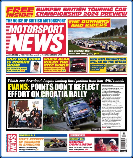 Motorsport News - 24 April (2024)