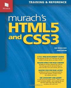 Murach’s HTML5 and CSS3