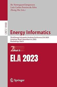 Energy Informatics Third Energy Informatics Academy Conference, EI.A 2023, Part II