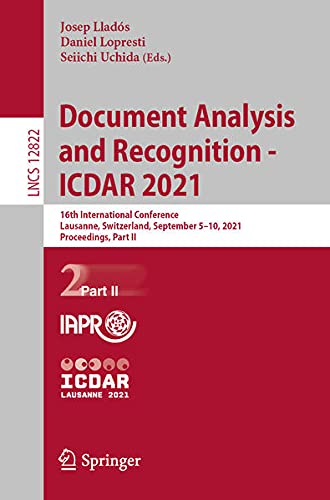 Document Analysis and Recognition – ICDAR 2021 (2024)