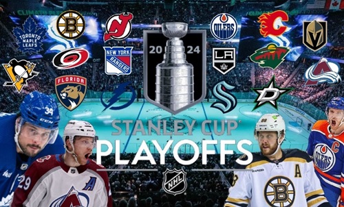 Хоккей. NHL 23/24, SC, Round 1, Game 2. Washington Capitals @ New York Rangers [24.04] (2024) WEBRip 720р