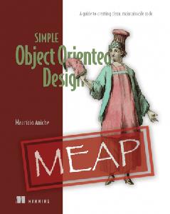 Simple Object Oriented Design (MEAP V09)