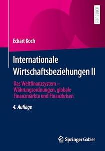 Internationale Wirtschaftsbeziehungen II, 4. Auflage
