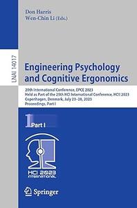 Engineering Psychology and Cognitive Ergonomics 20th International Conference, EPCE 2023, Part I