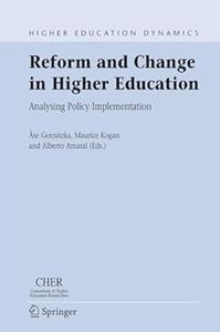 Reform and Change in Higher Education Analysing Policy Implementation