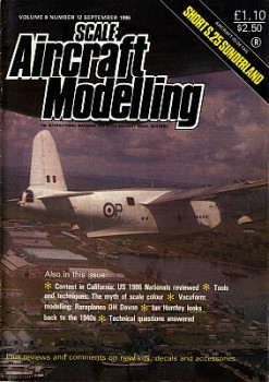 Scale Aircraft Modelling Vol 08 No 12 (1986 / 9)